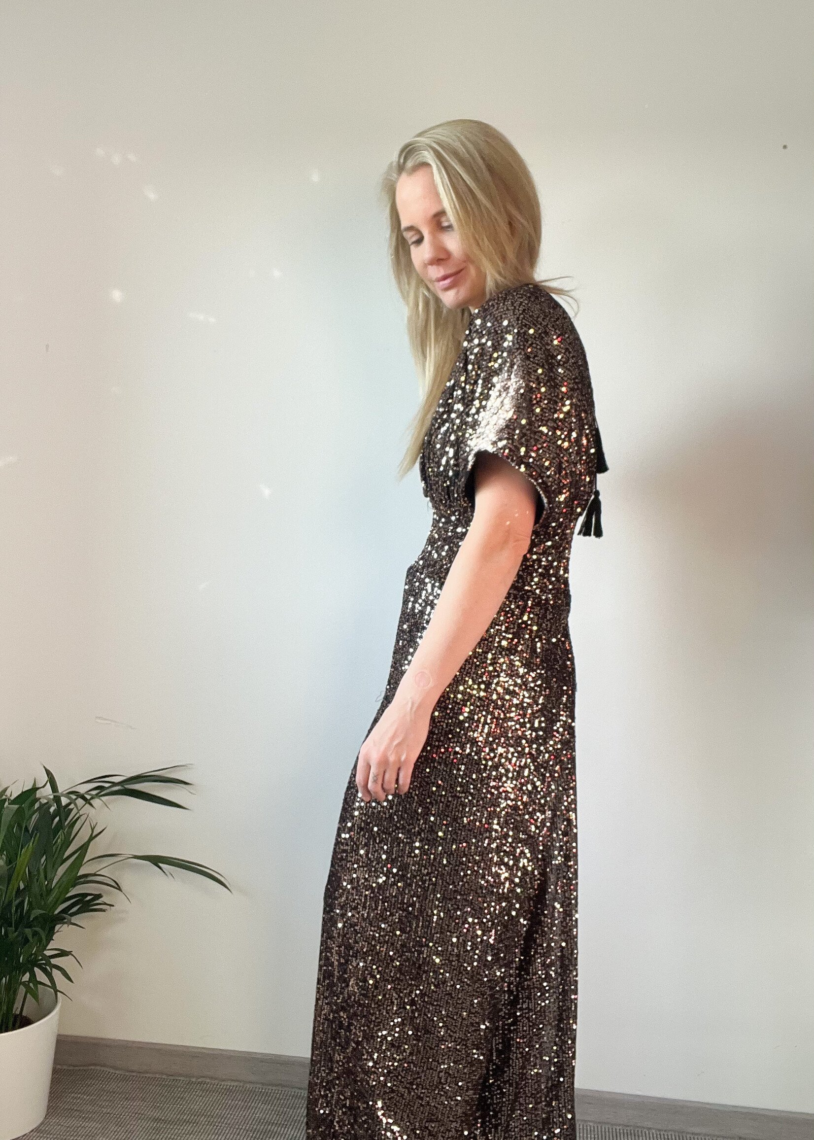 GLITTER IT UP JUMPSUIT one size