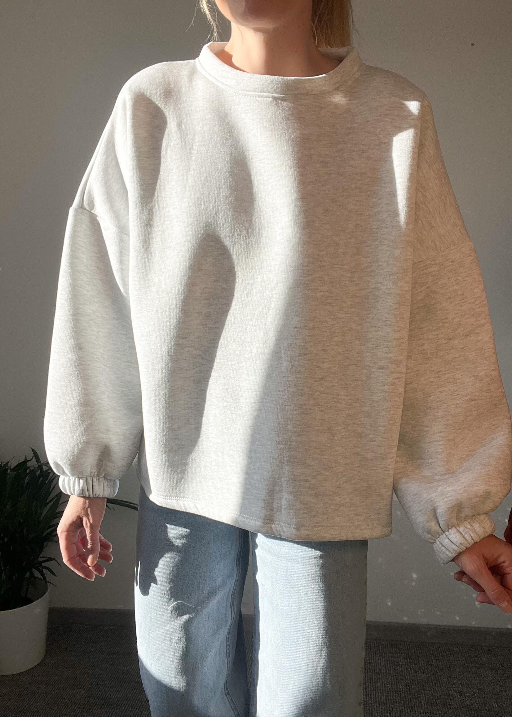 SALUT SWEATER GREY one size