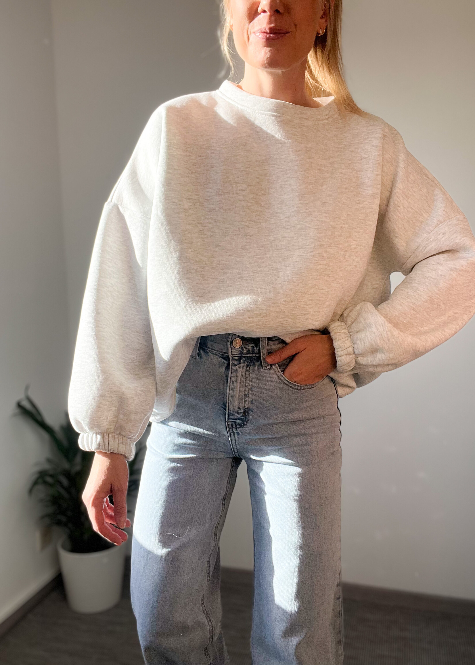 SALUT SWEATER GREY one size