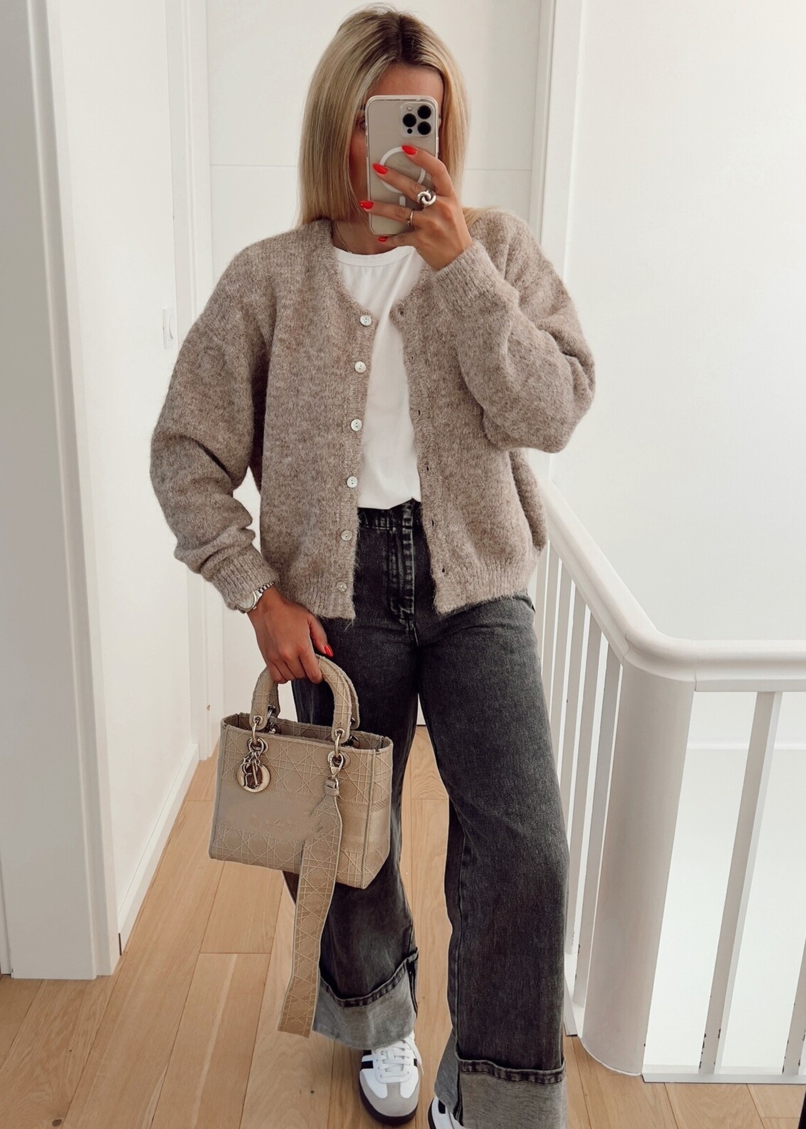 CHAMPAGNE KNIT one size