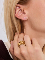 BAR EARRINGS GOLD
