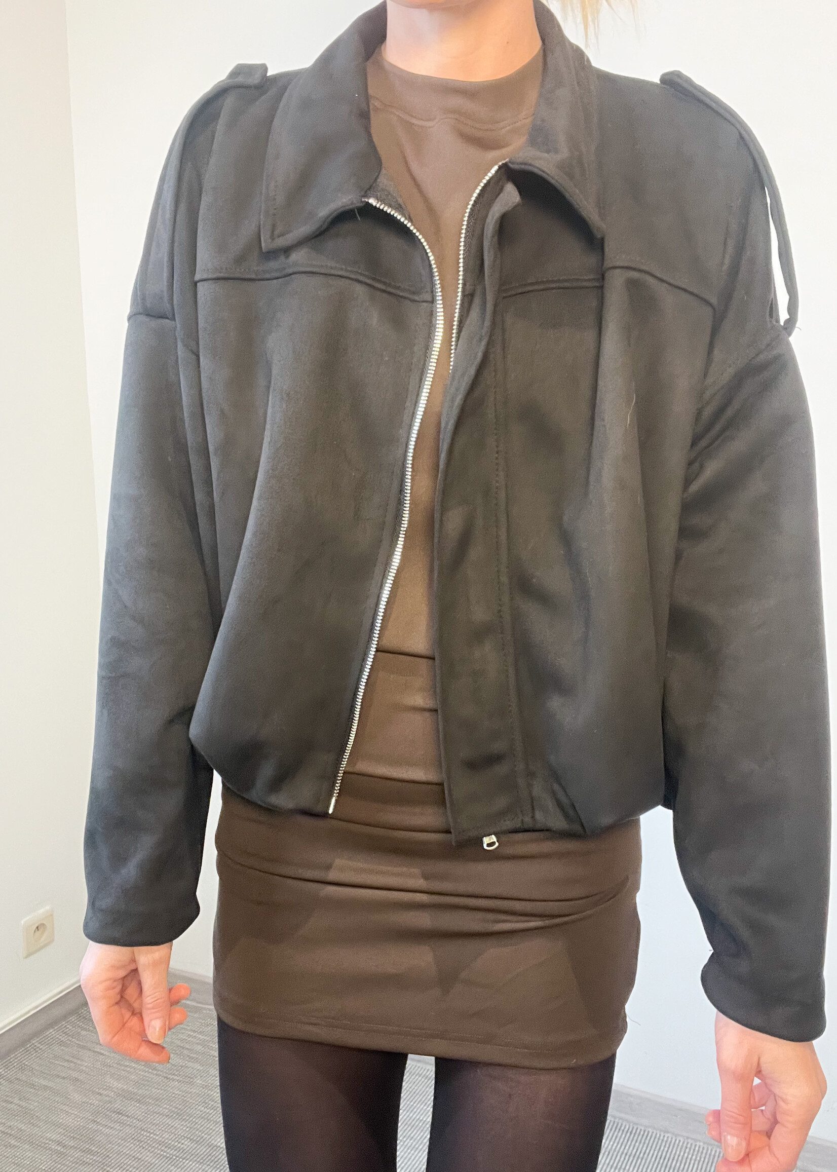 ESTEE JACKET BLACK one size