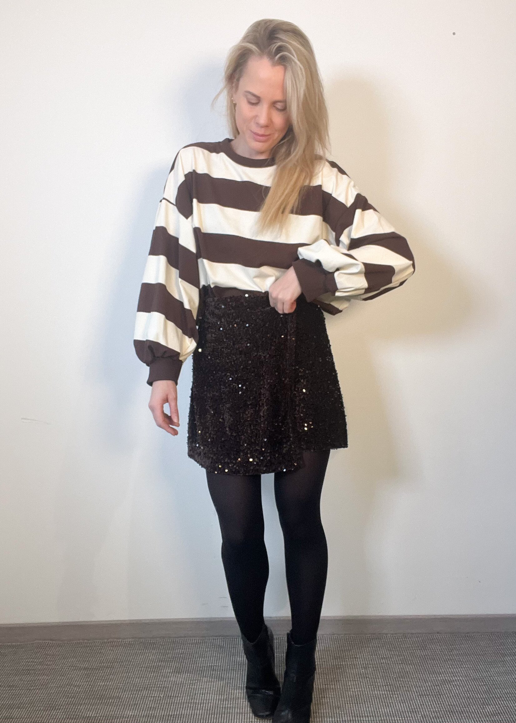 CHELS TOP CHOCOLAT one size