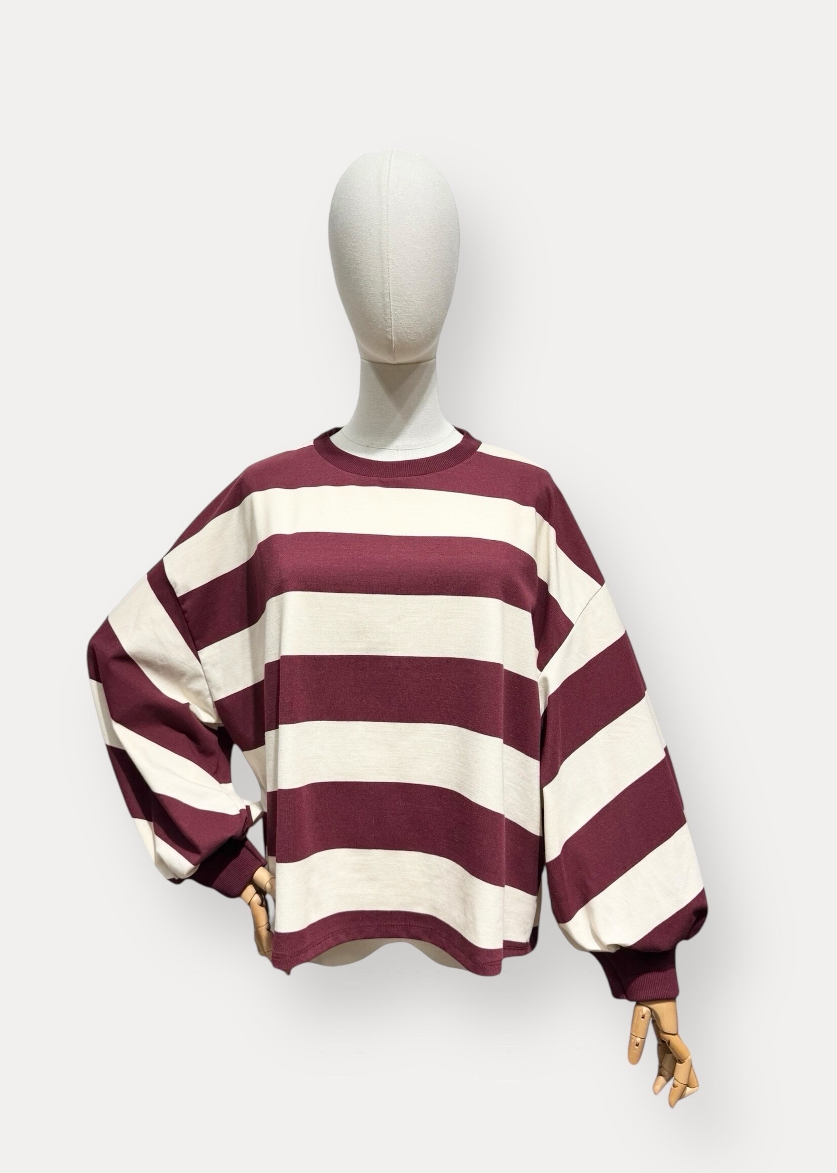 CHELS BURGUNDY TOP one size