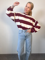 CHELS BURGUNDY TOP one size