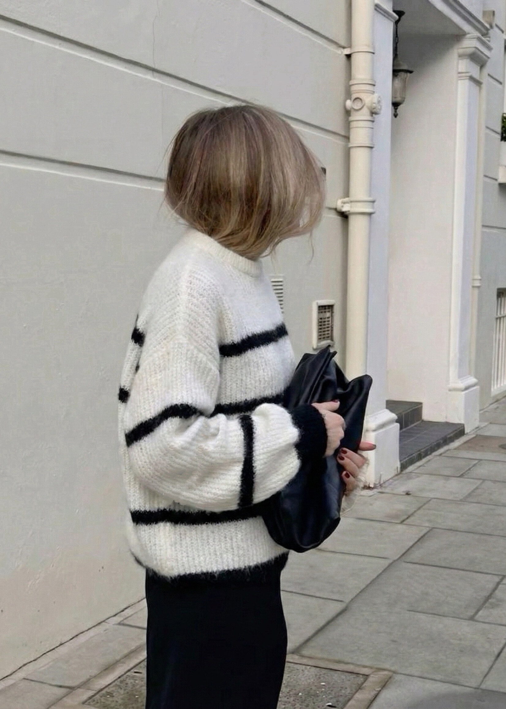 ALMA KNIT WHITE one size