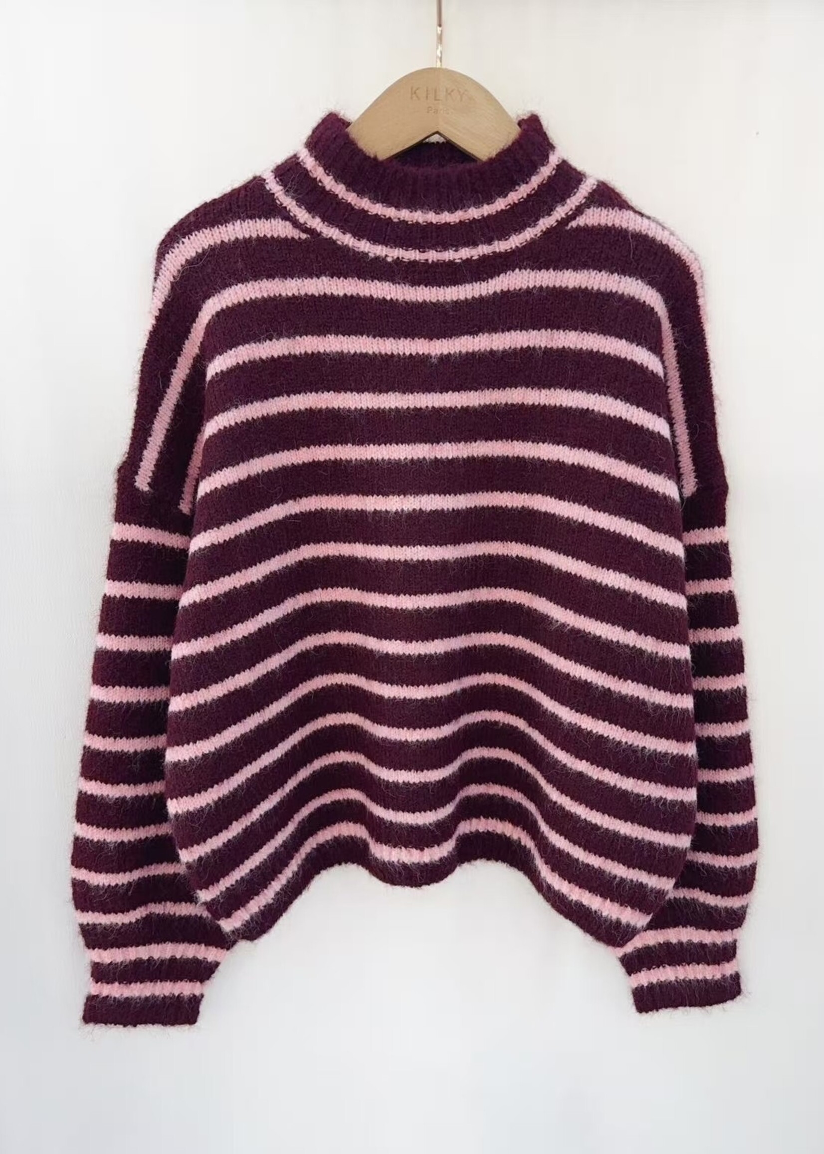 BURGUNDY MARA KNIT