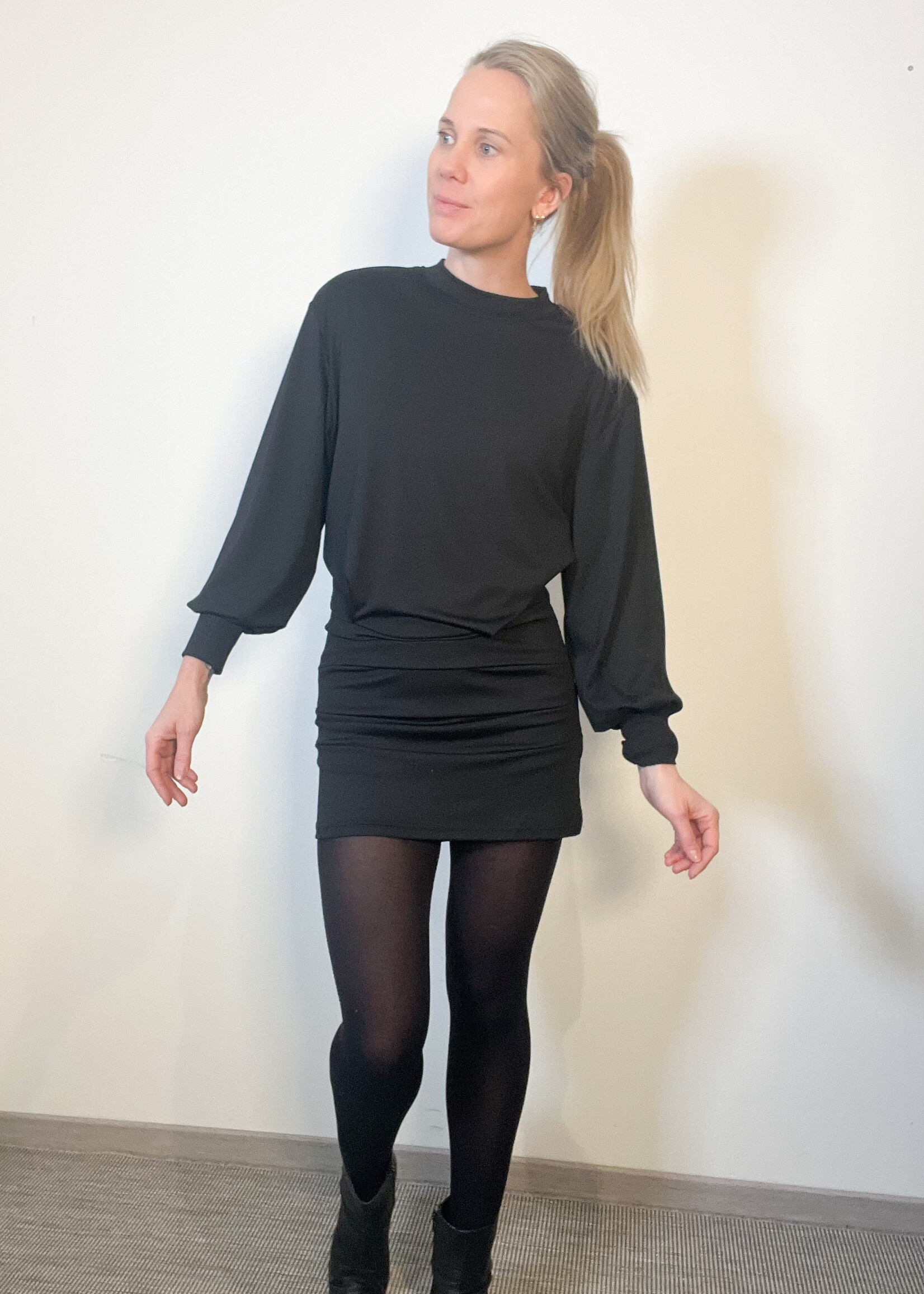 BLACK KRISTINA DRESS