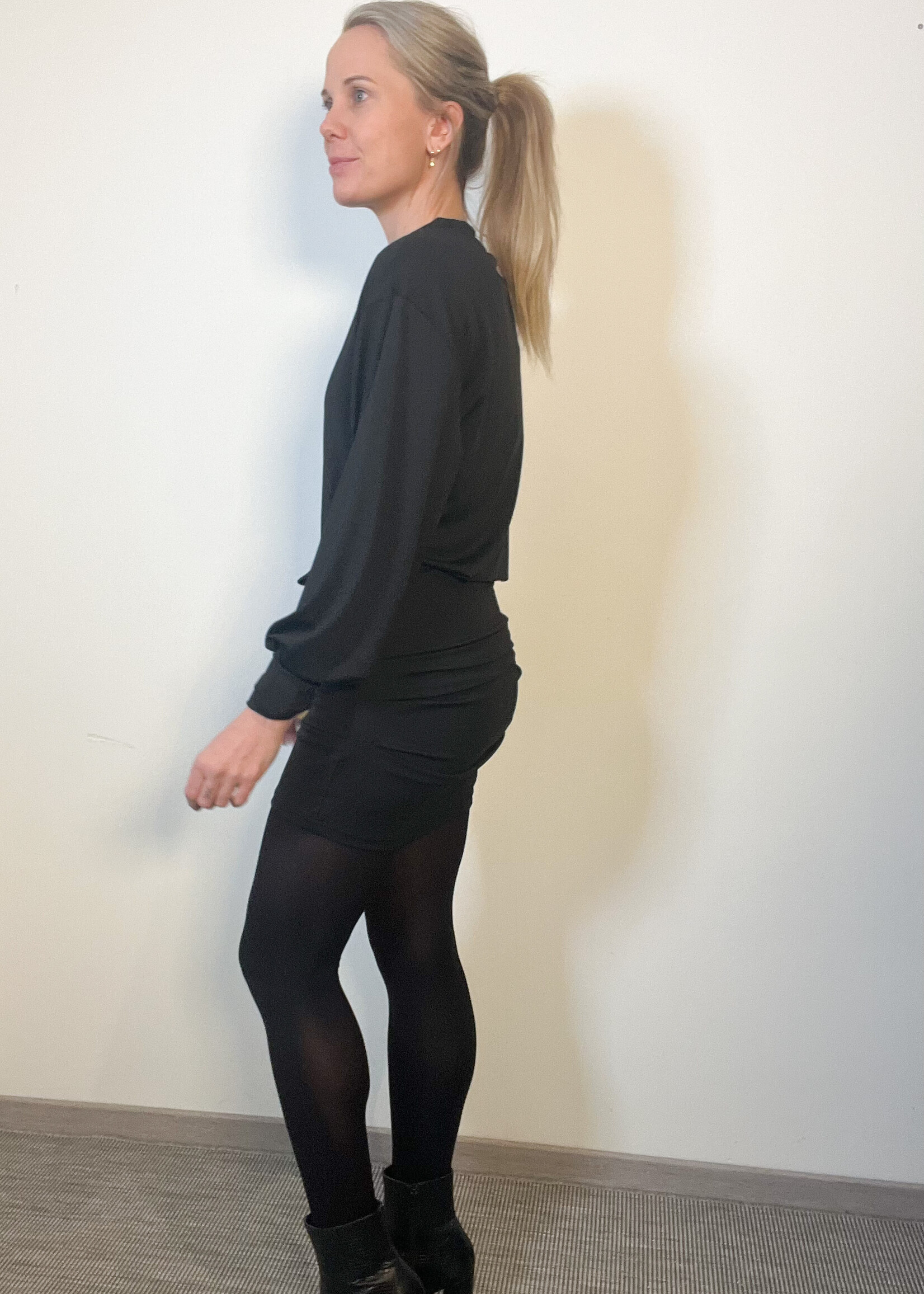 BLACK KRISTINA DRESS