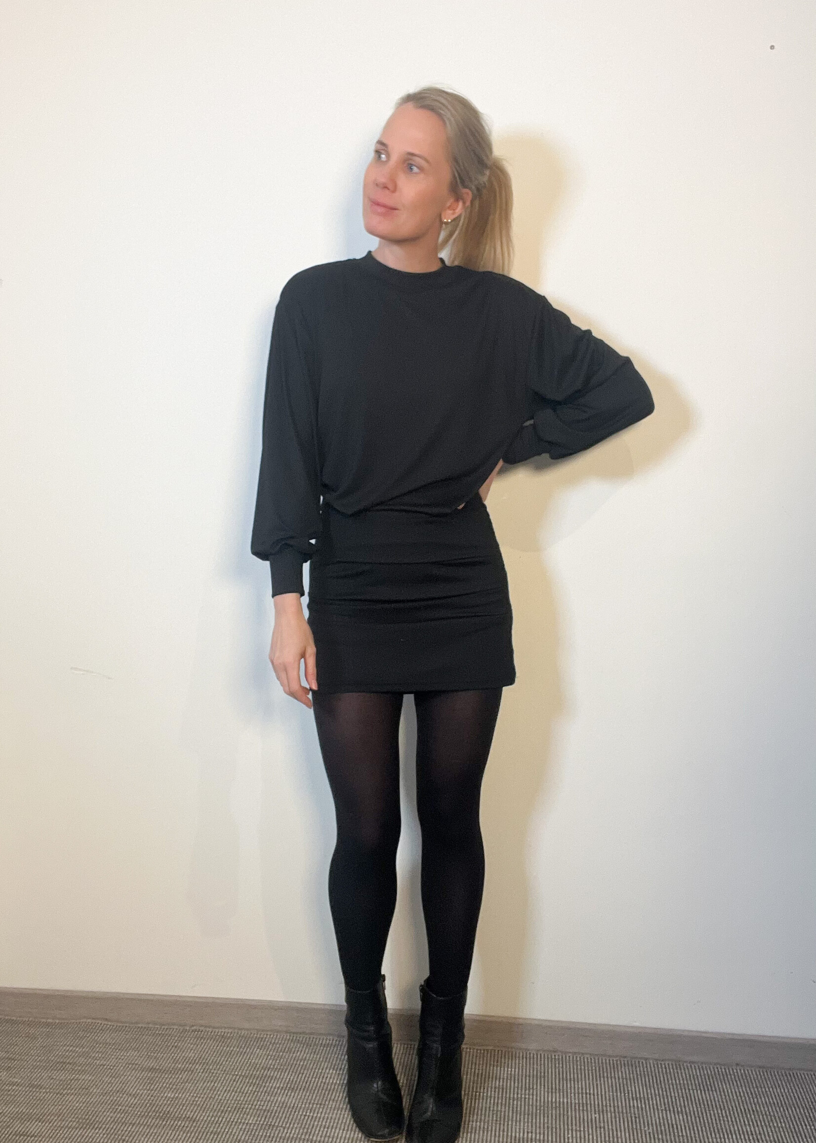 BLACK KRISTINA DRESS