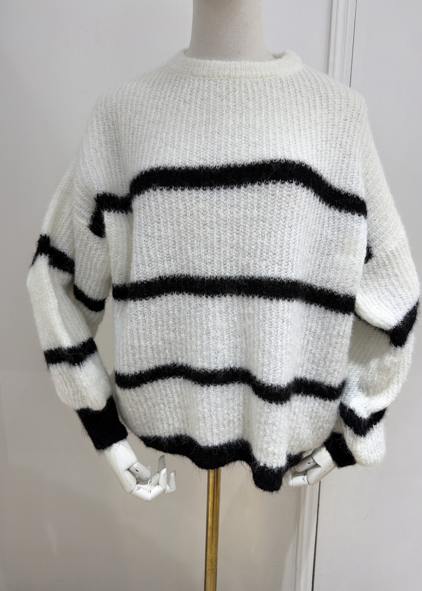 ALMA KNIT WHITE one size