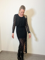 BLACK LACE DRESS