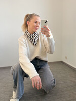 ELLA KNIT BEIGE WITH SCARF one size