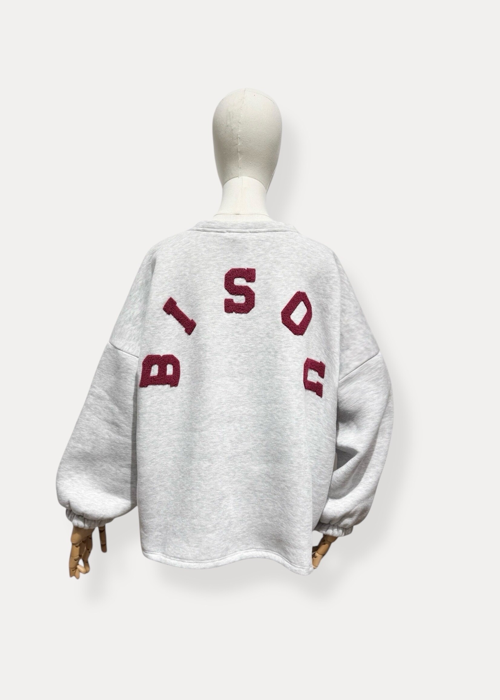 BISOUS SWEATER BURGUNDY