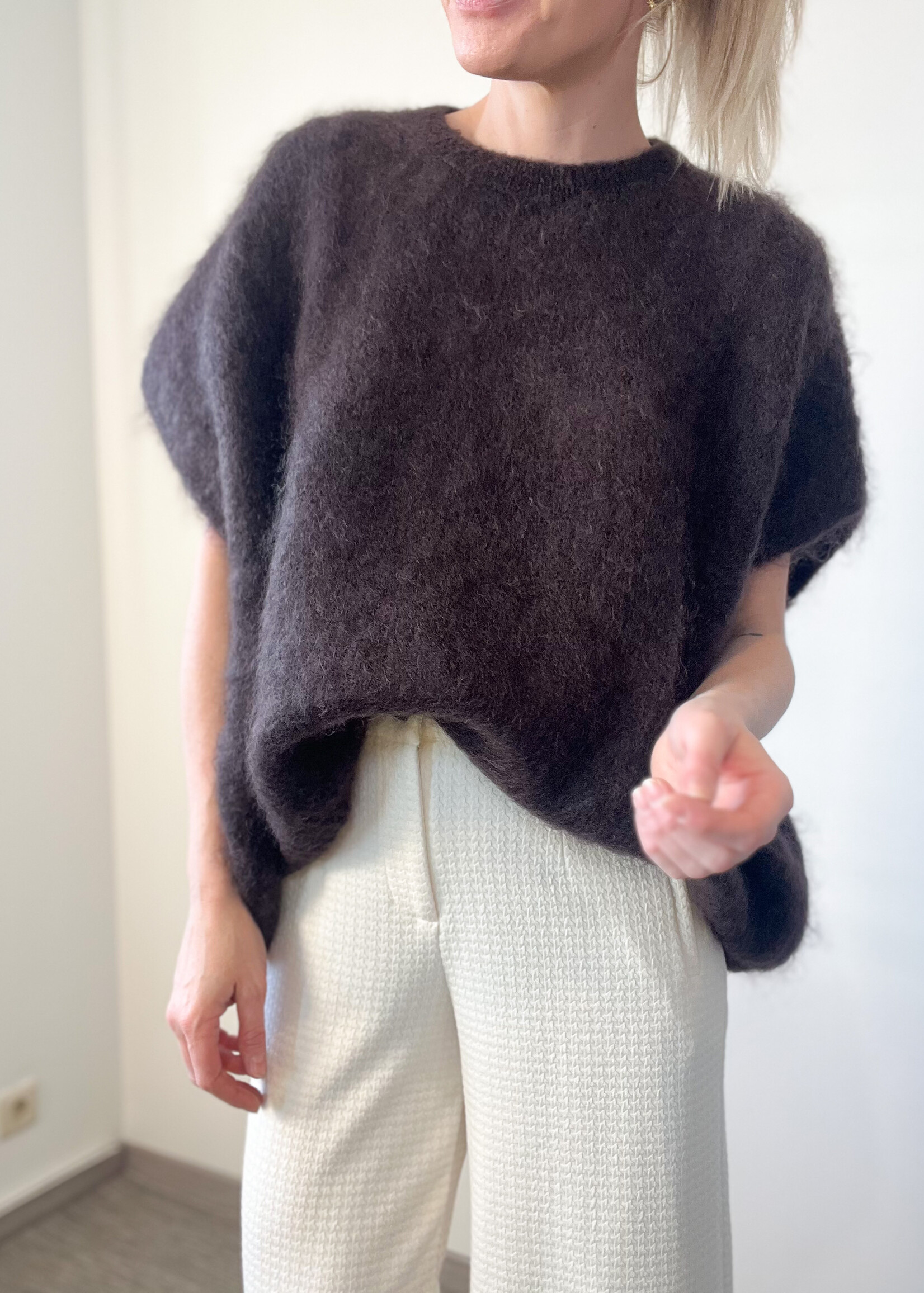 CHOCOLAT KNIT ANNIE TOP