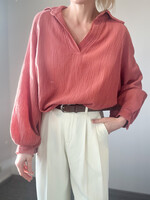 TETRA TERRACOTTA BLOUSE One size