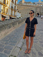 BLACK TWIGGY DRESS