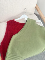 TINA OLIVE TOP one size