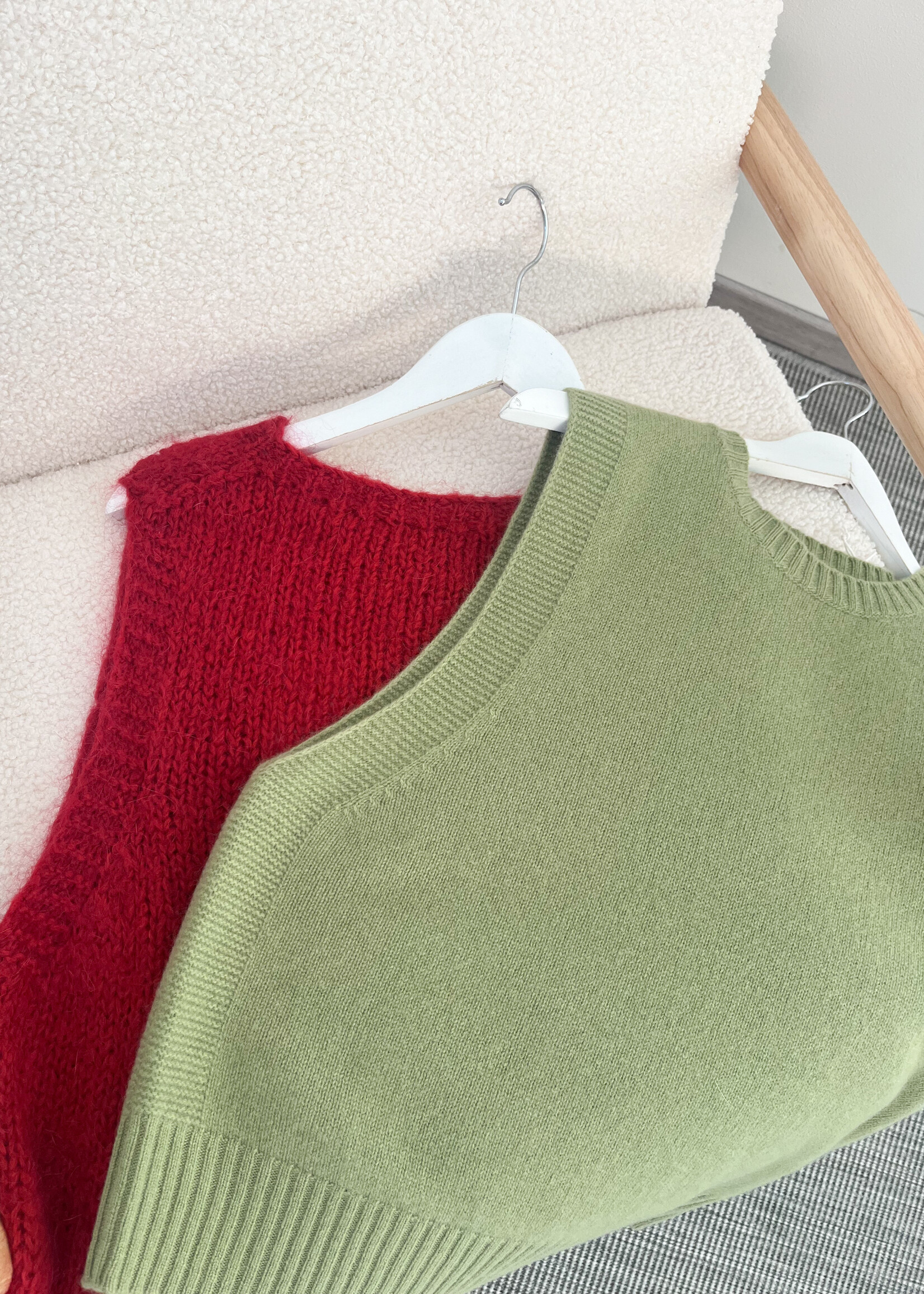 TINA OLIVE TOP one size