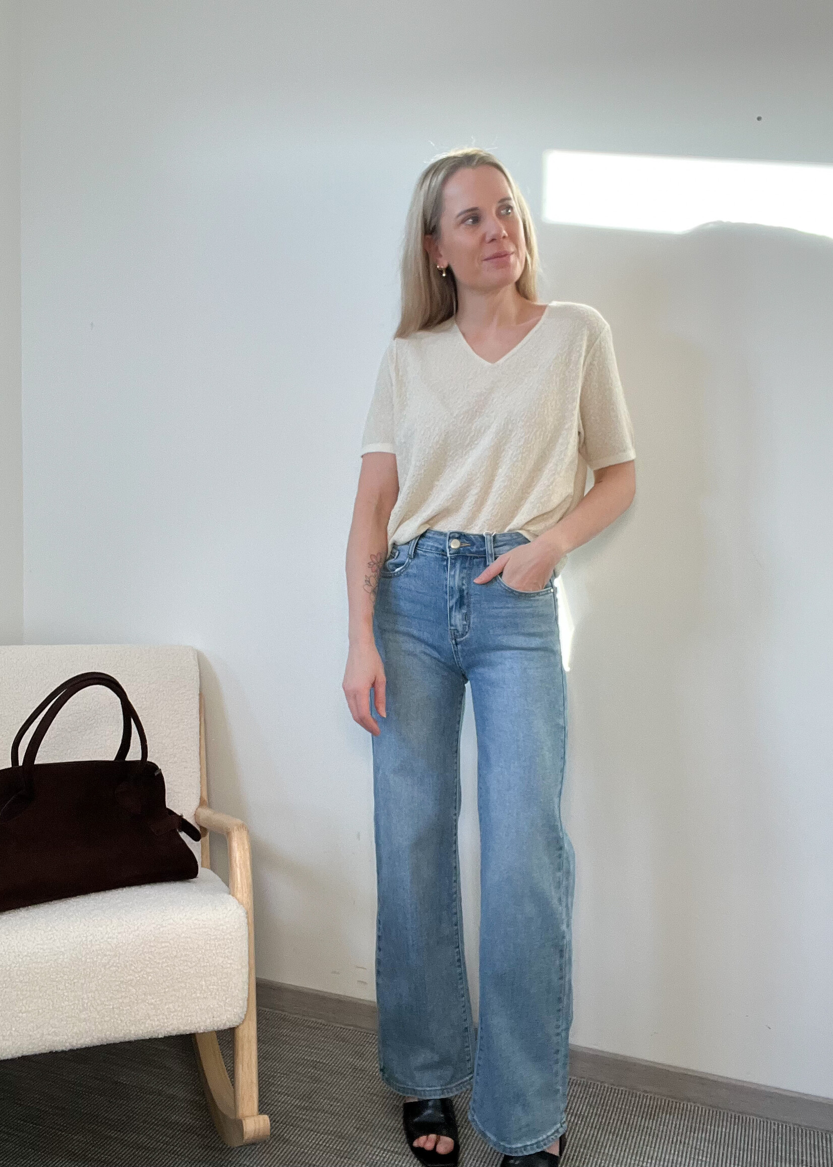 MANNIE CREME TOP one size