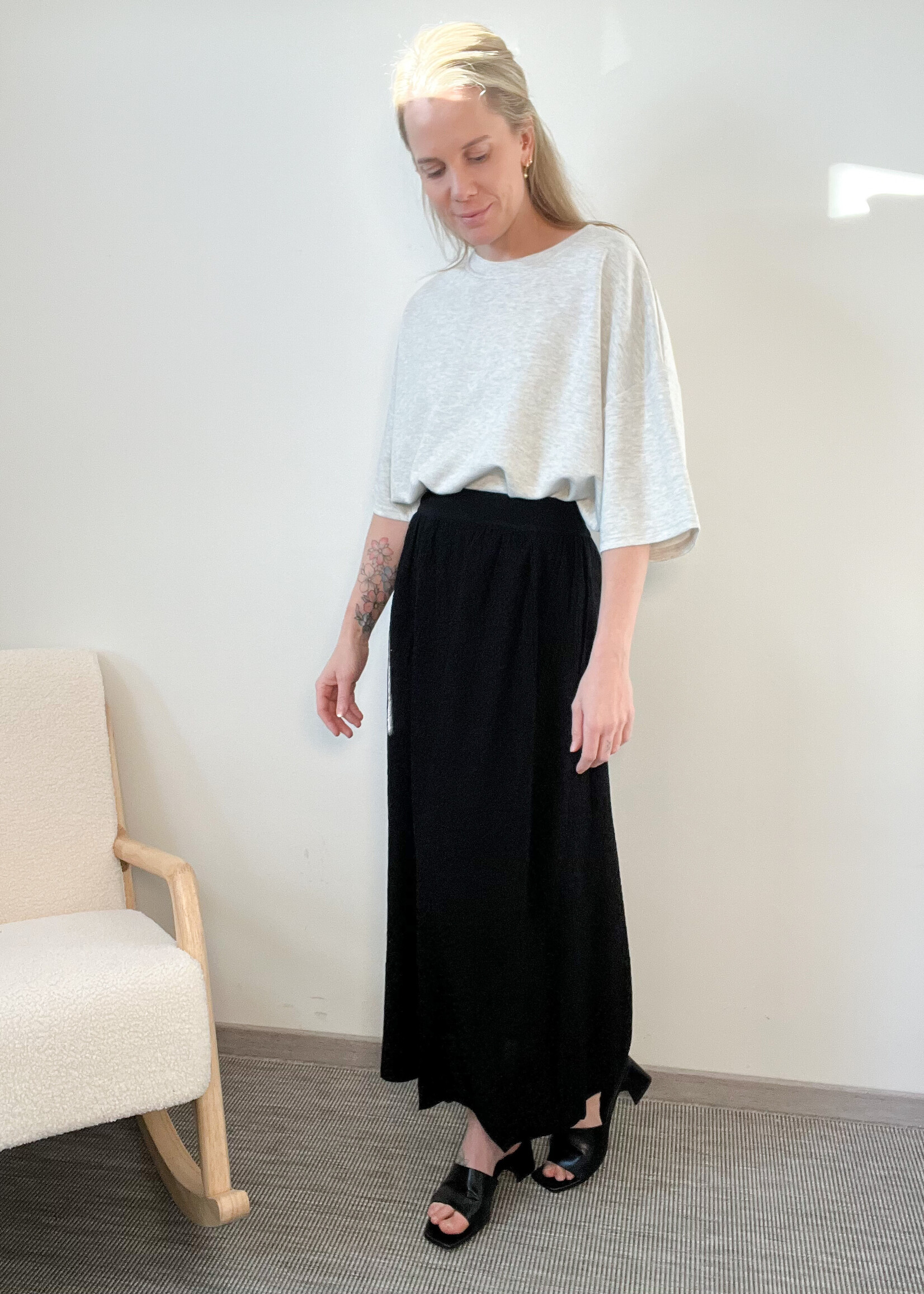 MANNIE BLACK SKIRT one size
