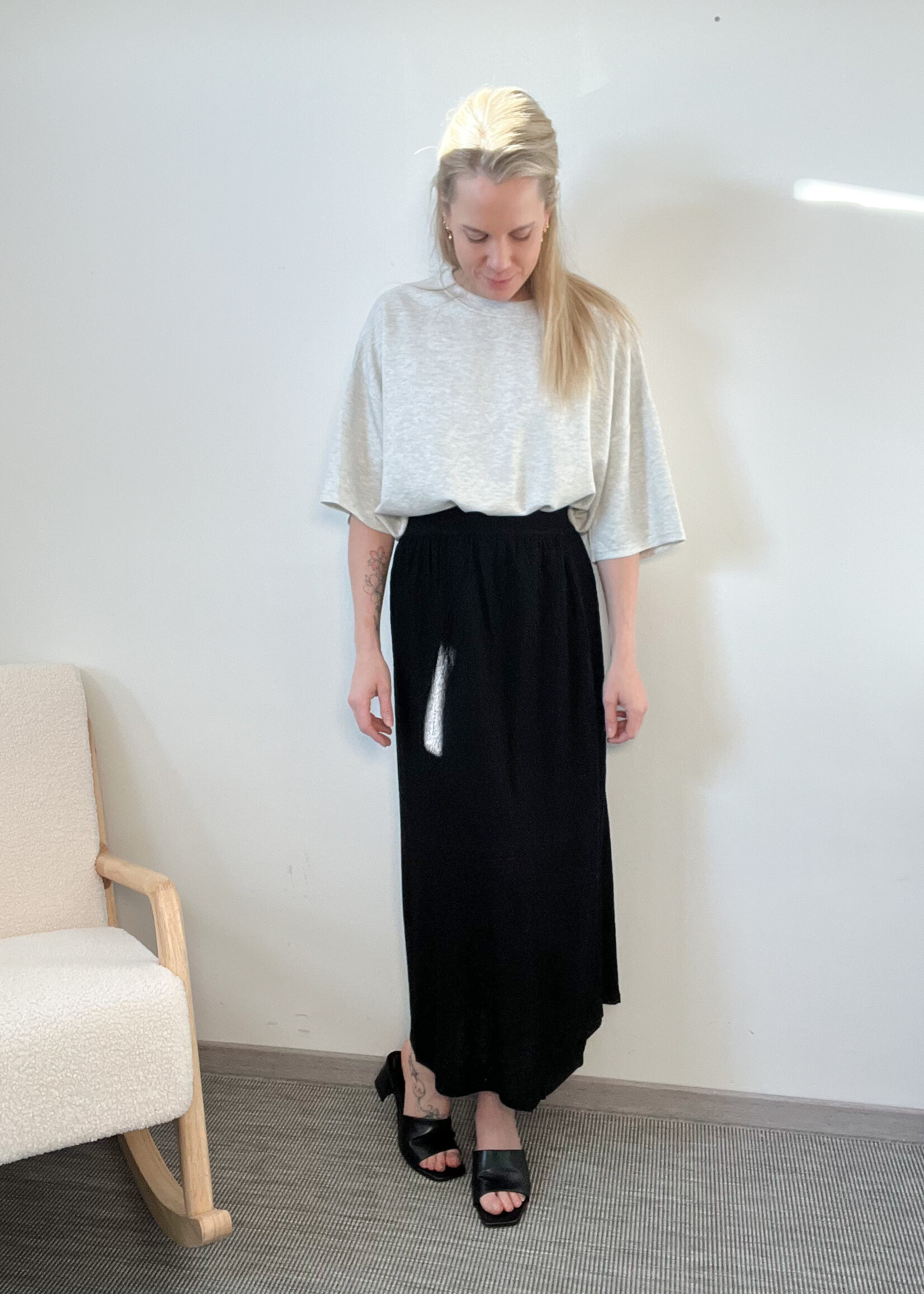 MANNIE BLACK SKIRT one size