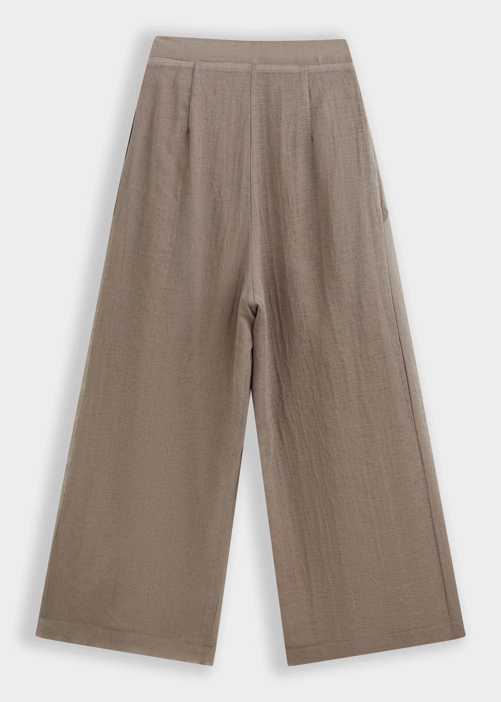 TAUPE WIDE PANTS