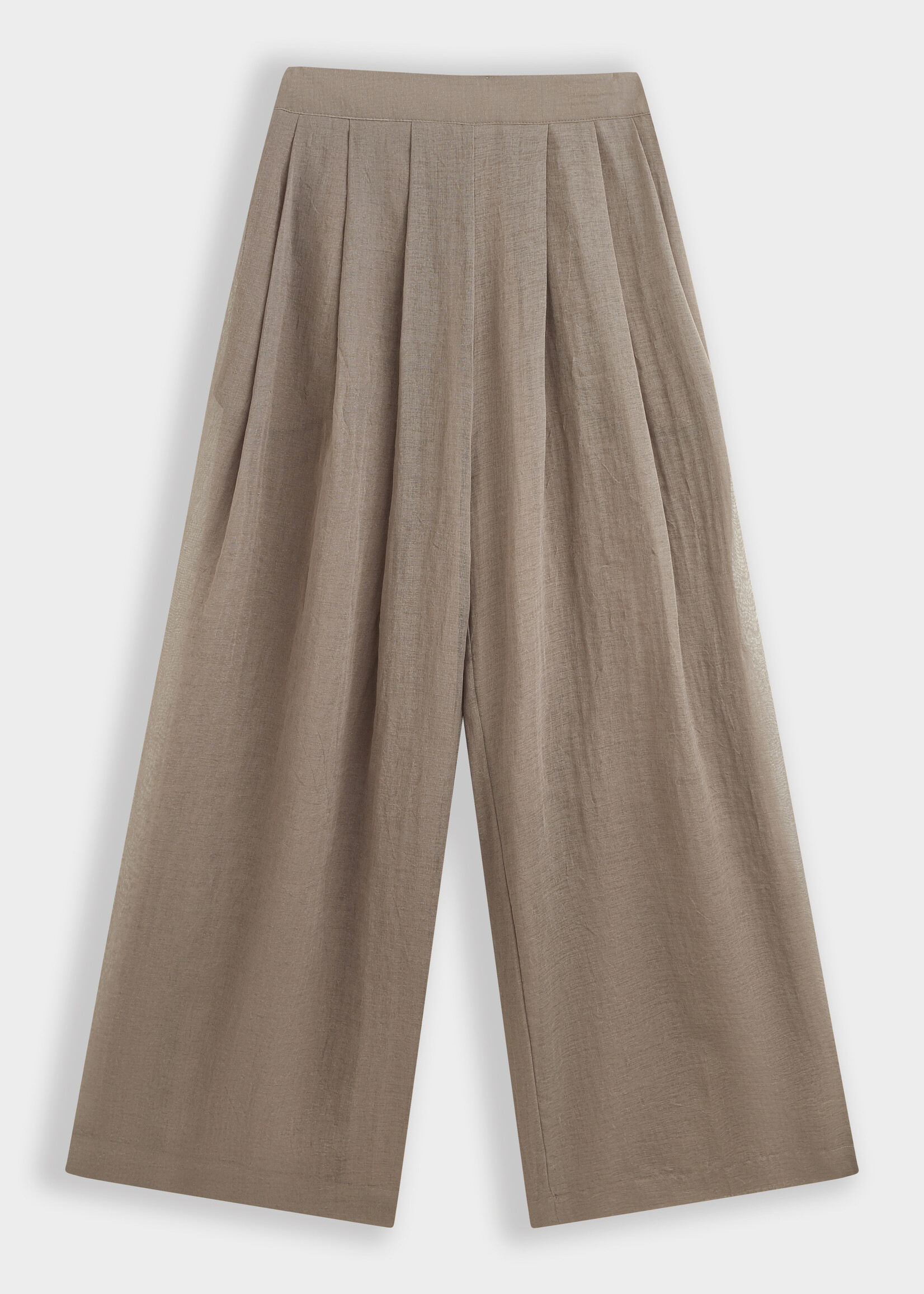 TAUPE WIDE PANTS