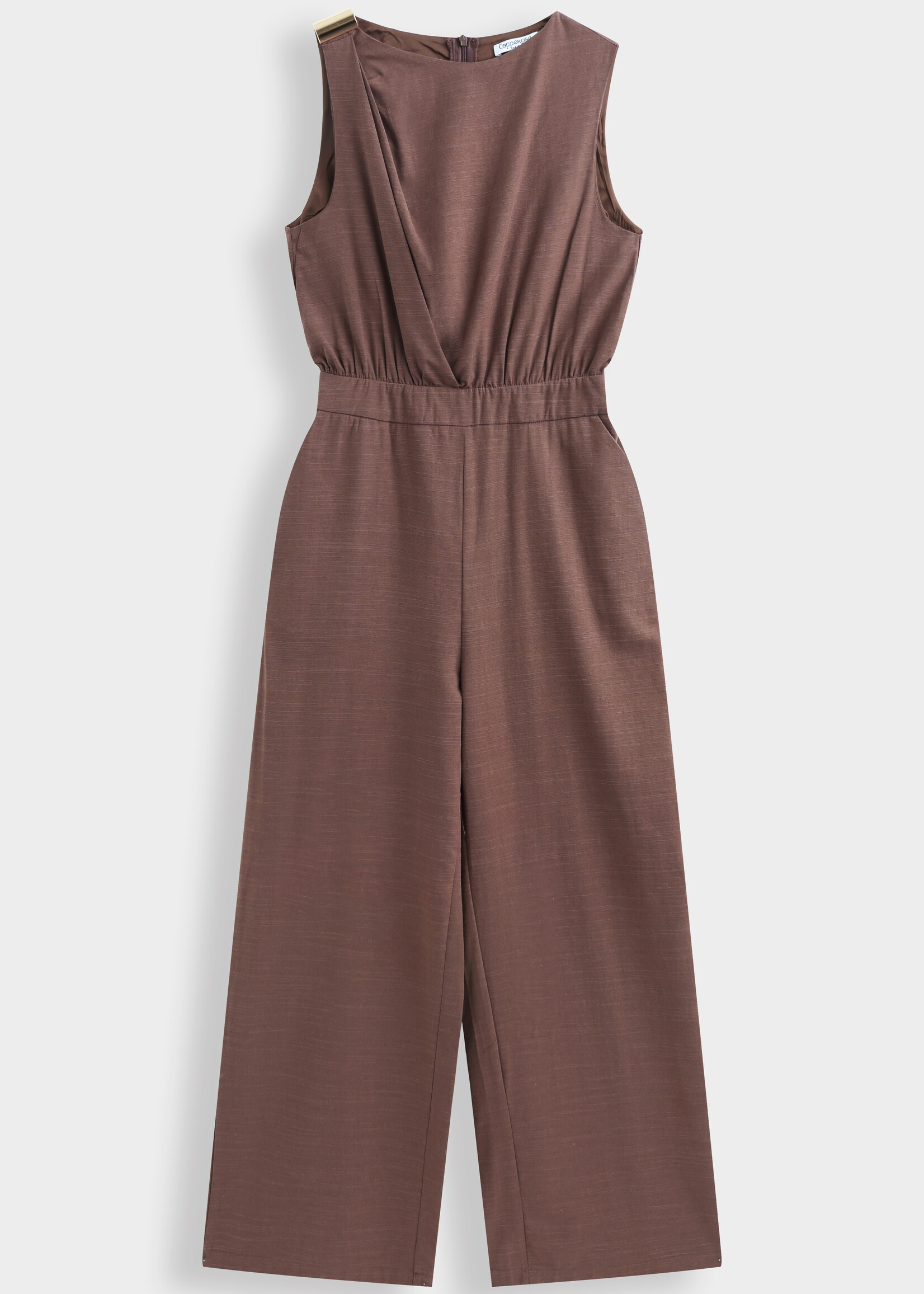 BROWN MILS JUMPSUIT