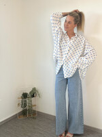 MAXIME BLOUSE BLUE one size