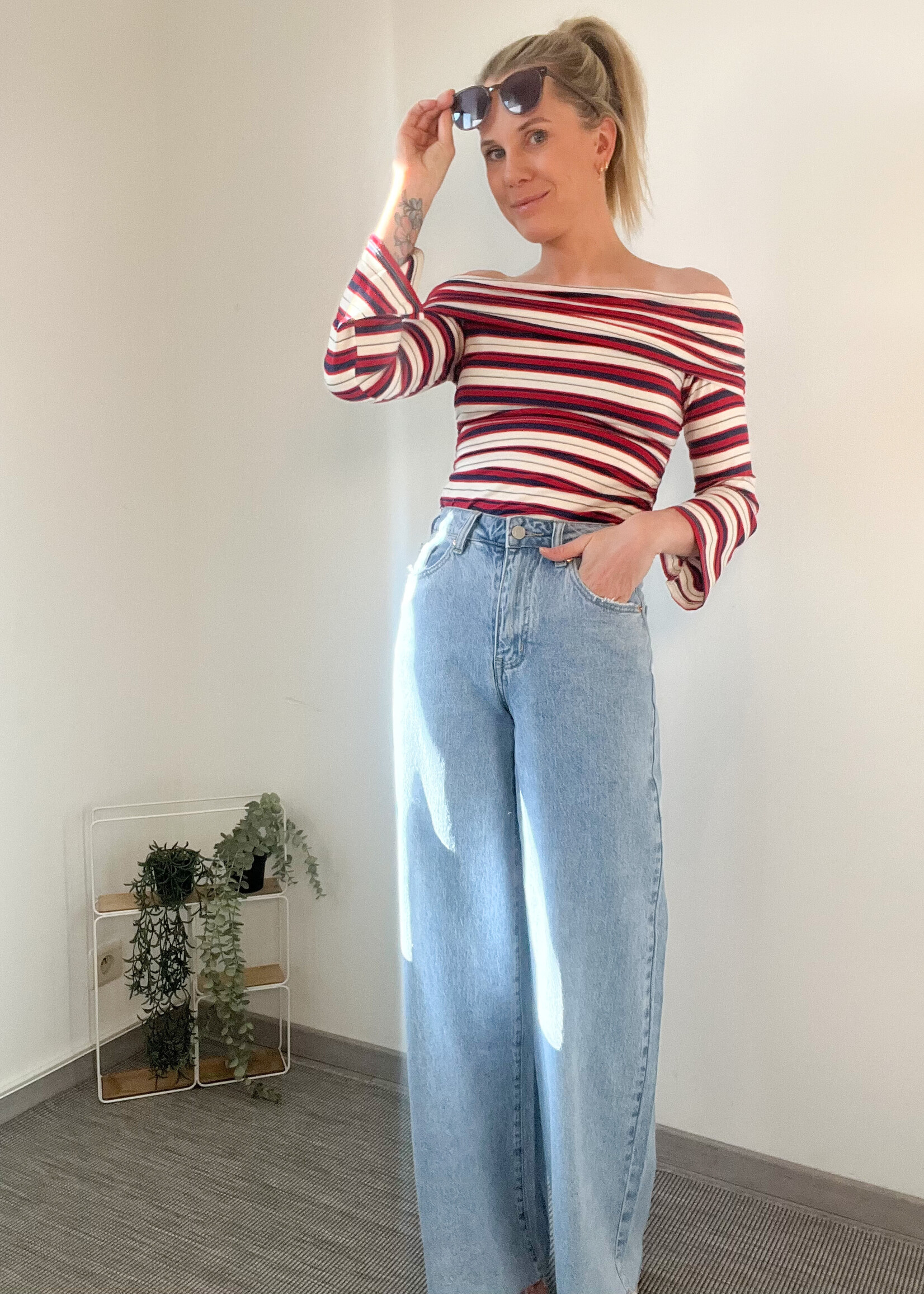 OFFSHOULDER MARIE TOP one size