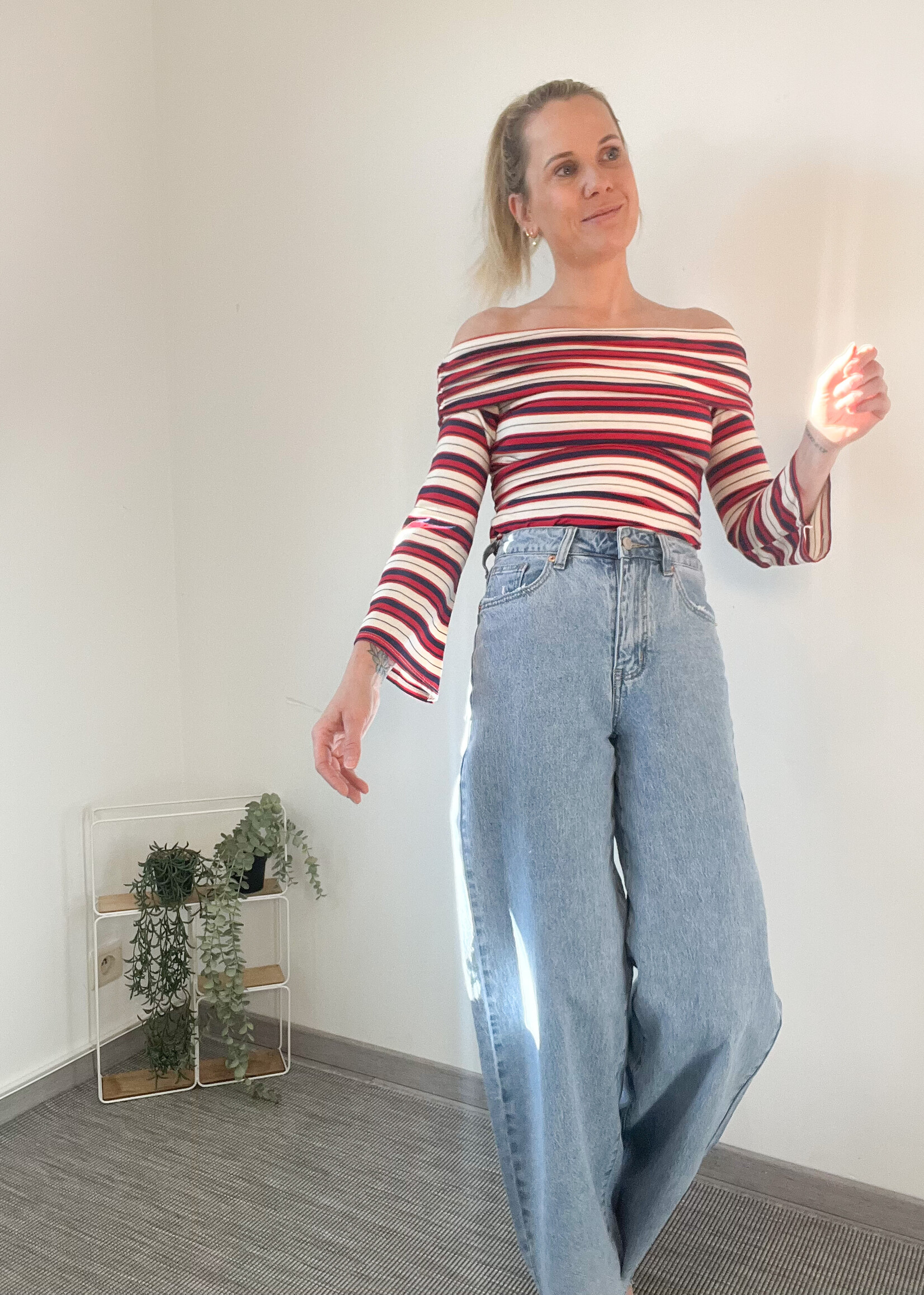 OFFSHOULDER MARIE TOP one size