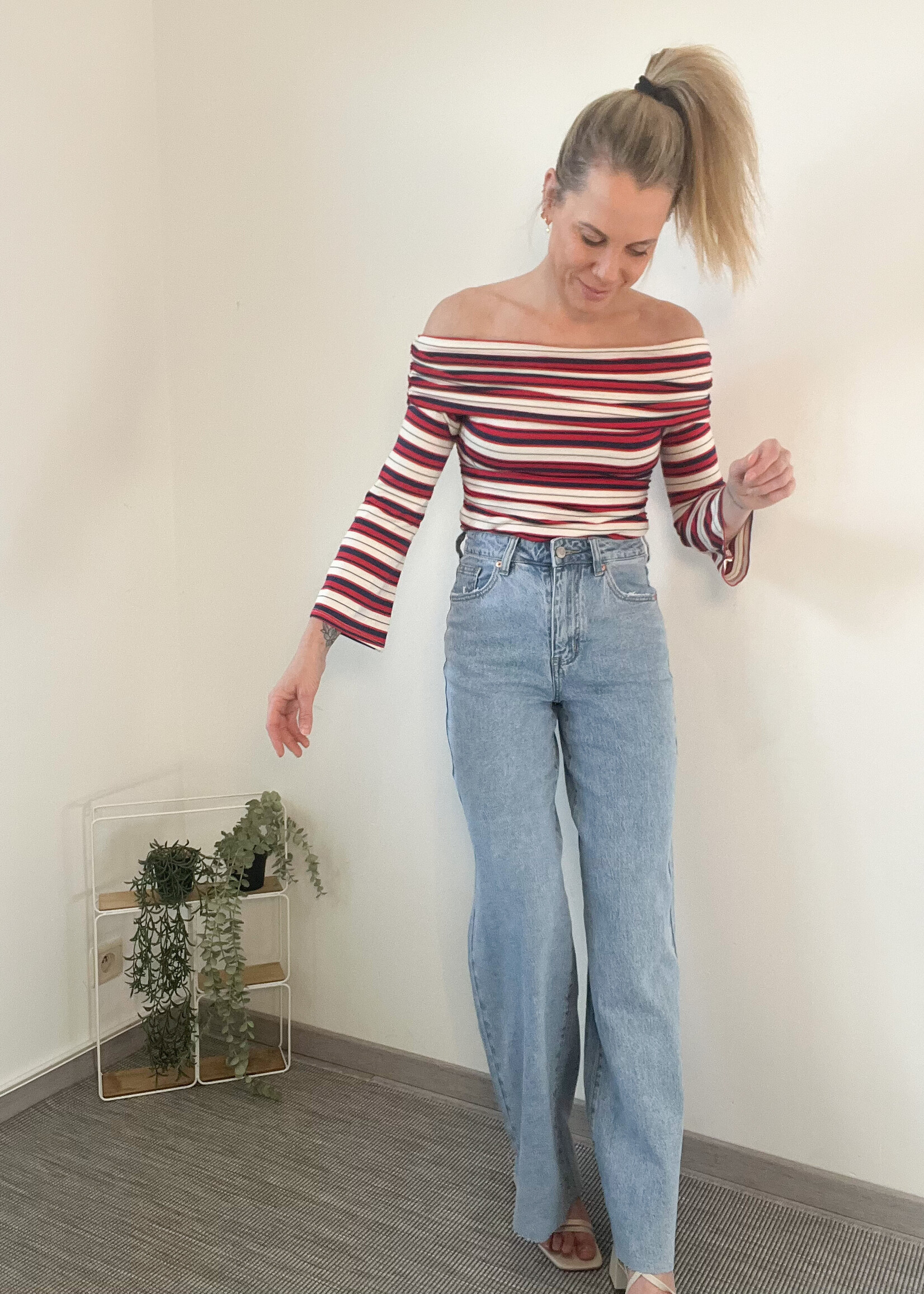 OFFSHOULDER MARIE TOP one size