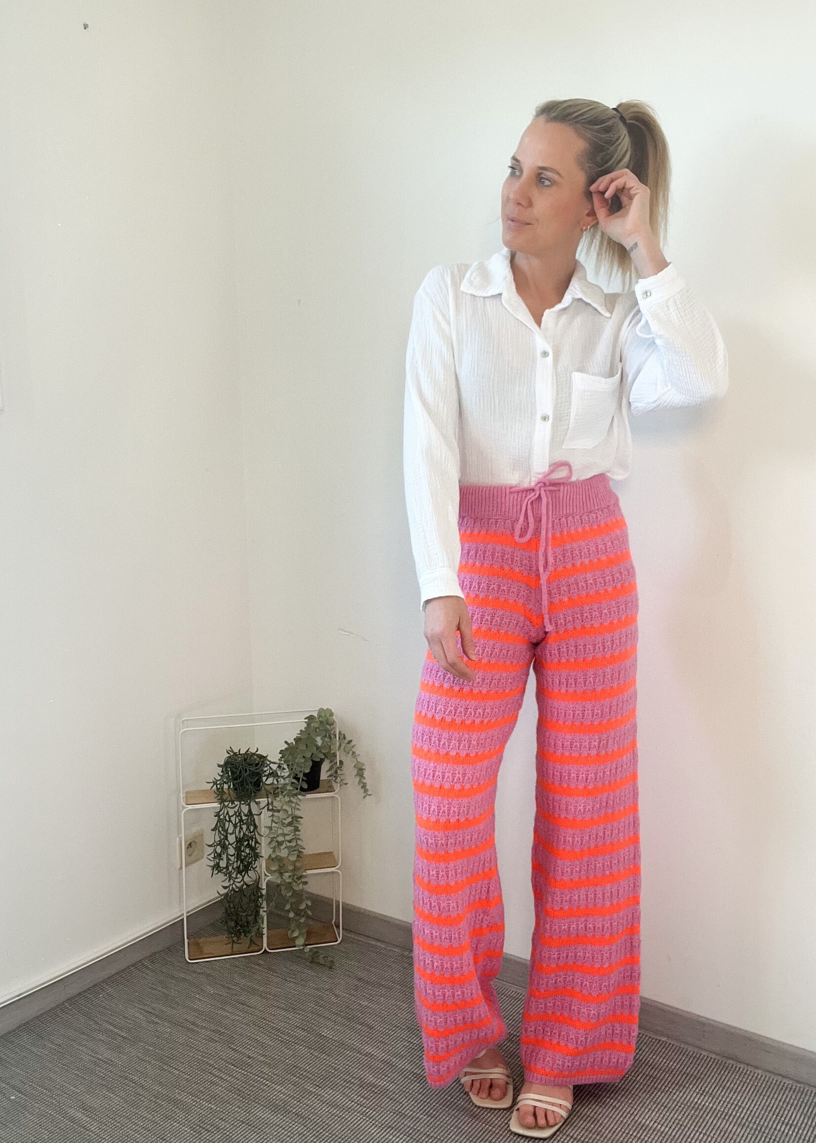 ORANGE AXELLE PANTS one size