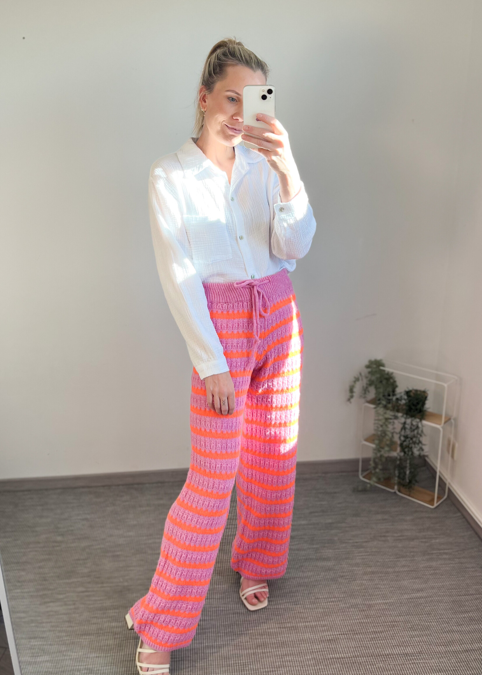 ORANGE AXELLE PANTS one size