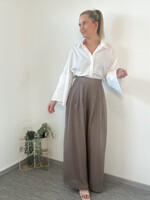 TAUPE WIDE PANTS