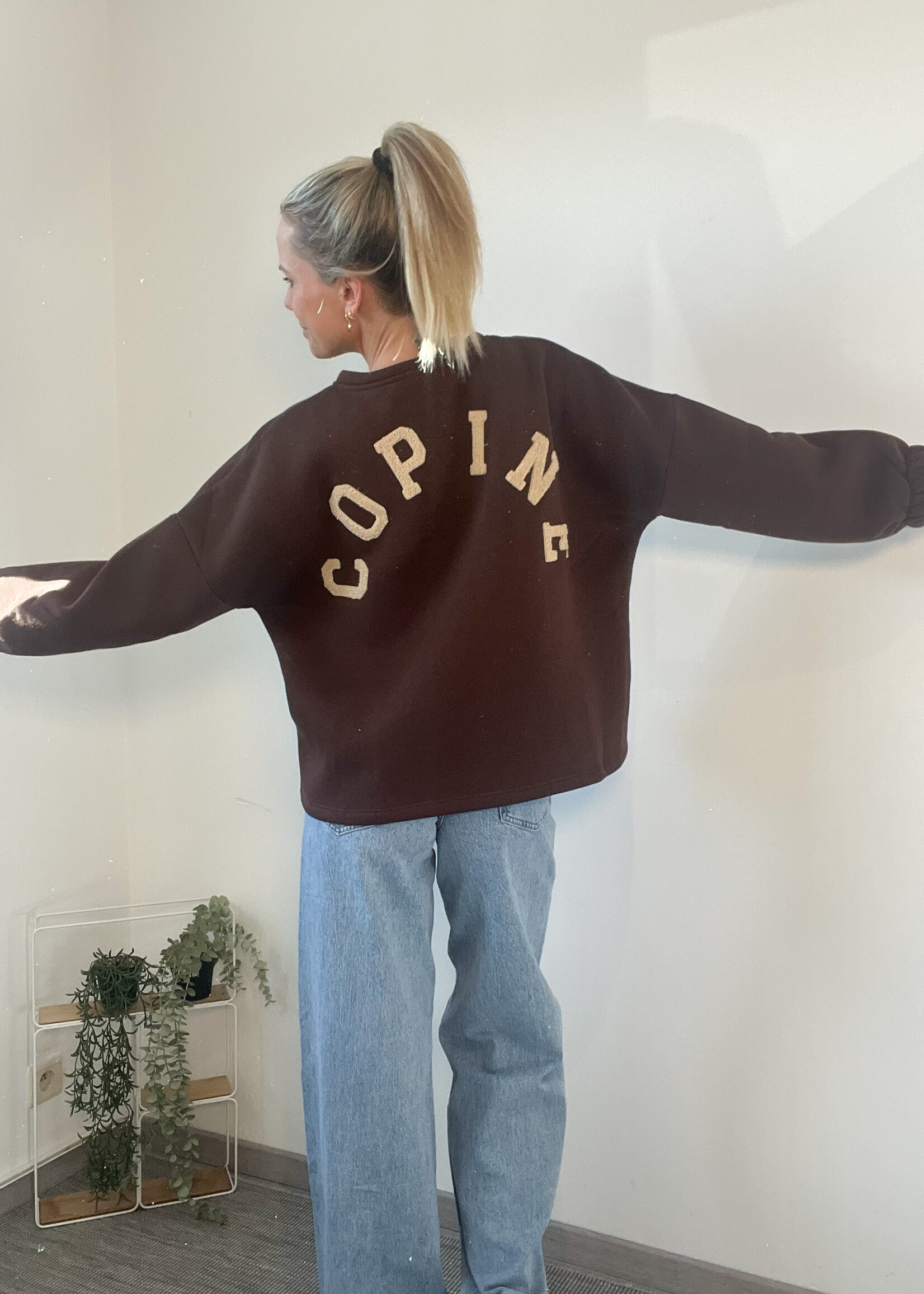 COPINE CHOCO SWEATER One size