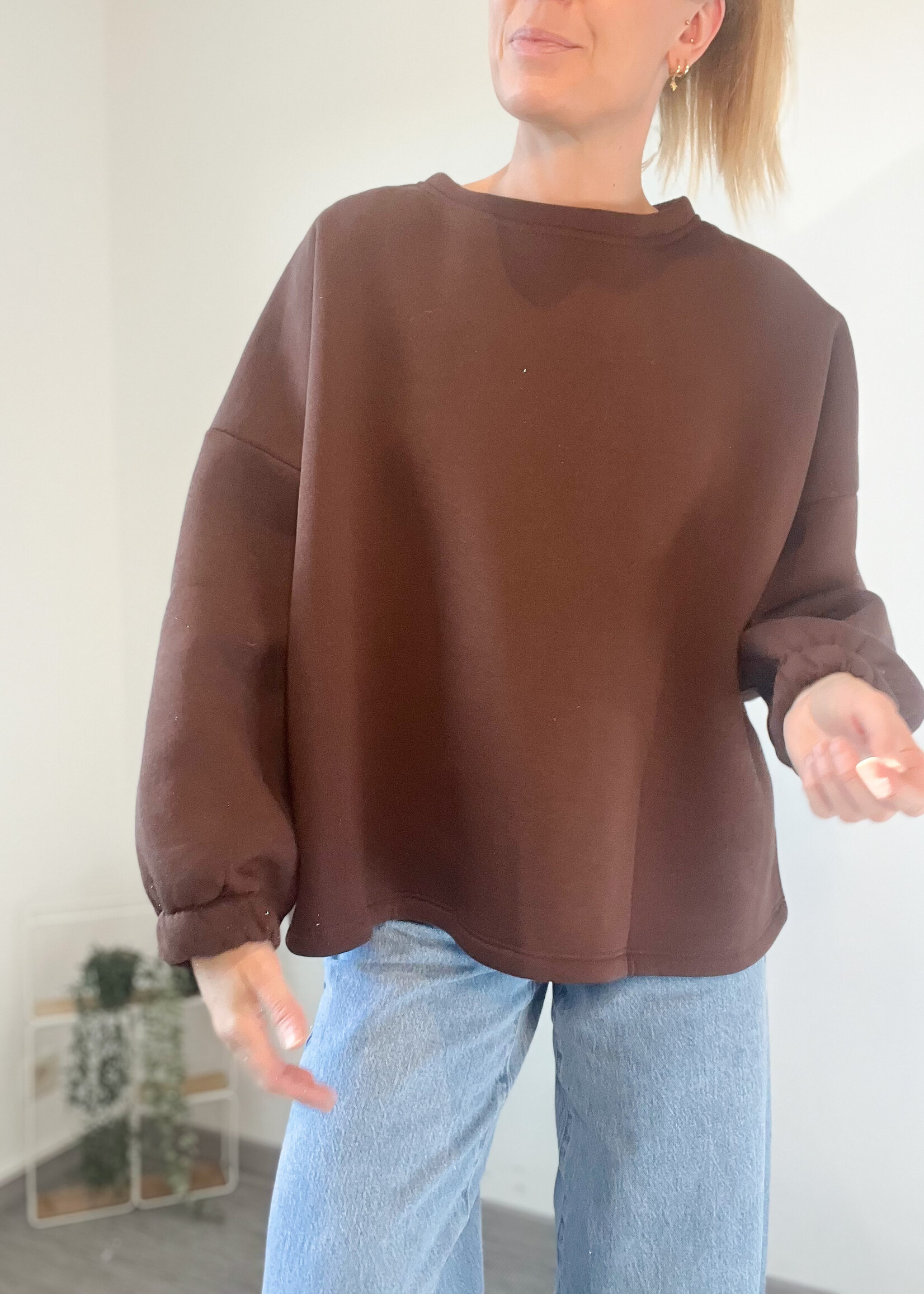 COPINE CHOCO SWEATER One size