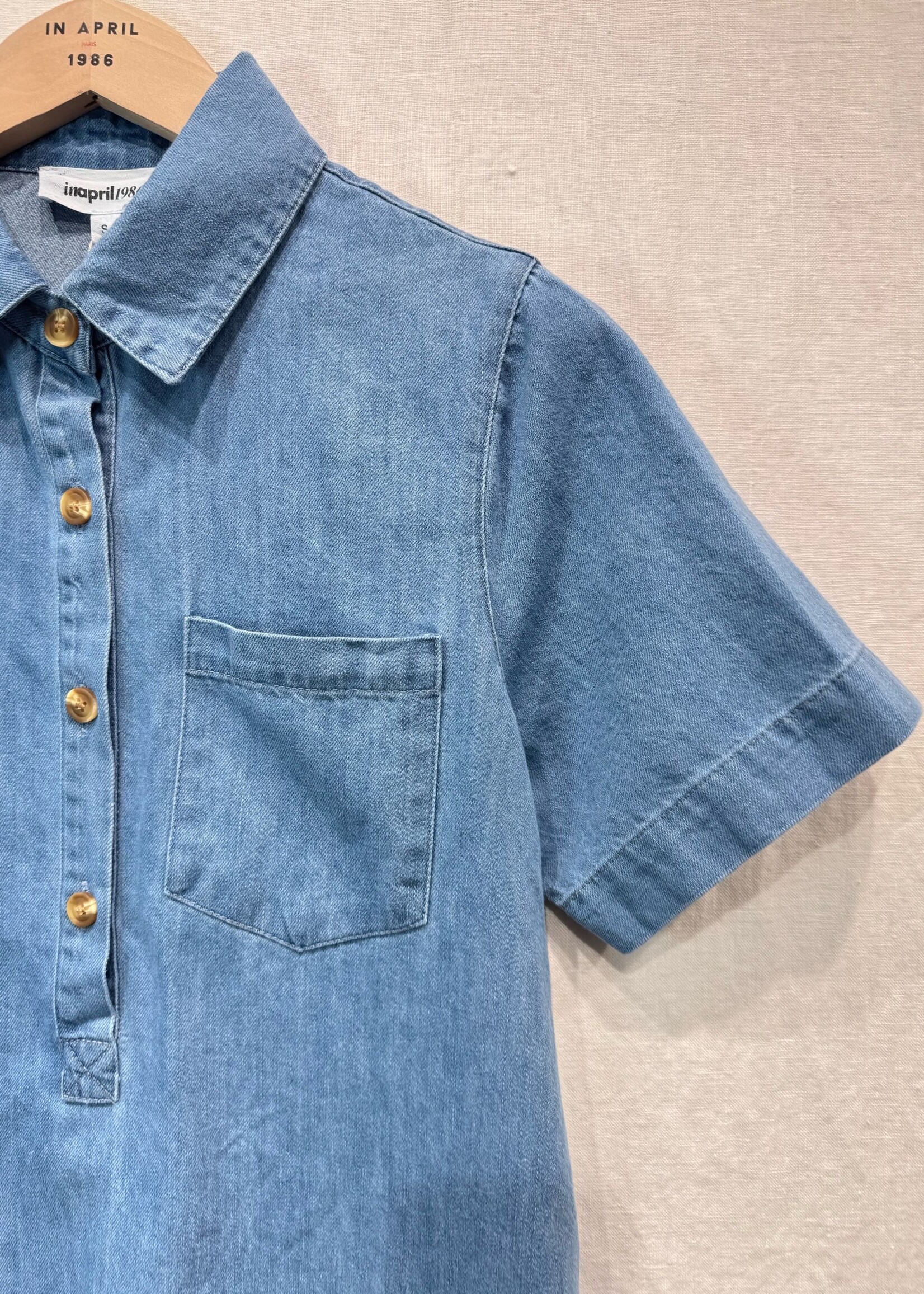 CHRISSIE DRESS DENIM