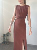 CUT OUT CHOCOLAT DRESS