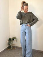 MANIE TOP KAKI one size