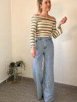 MARIE YELLOWBROWN TOP one size