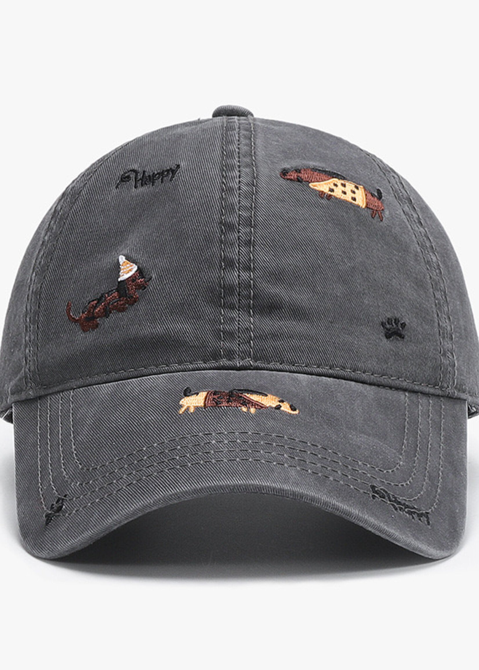 BASEBALL WIENER PET GREY