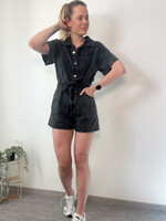 GREY DENIM PLAYSUIT
