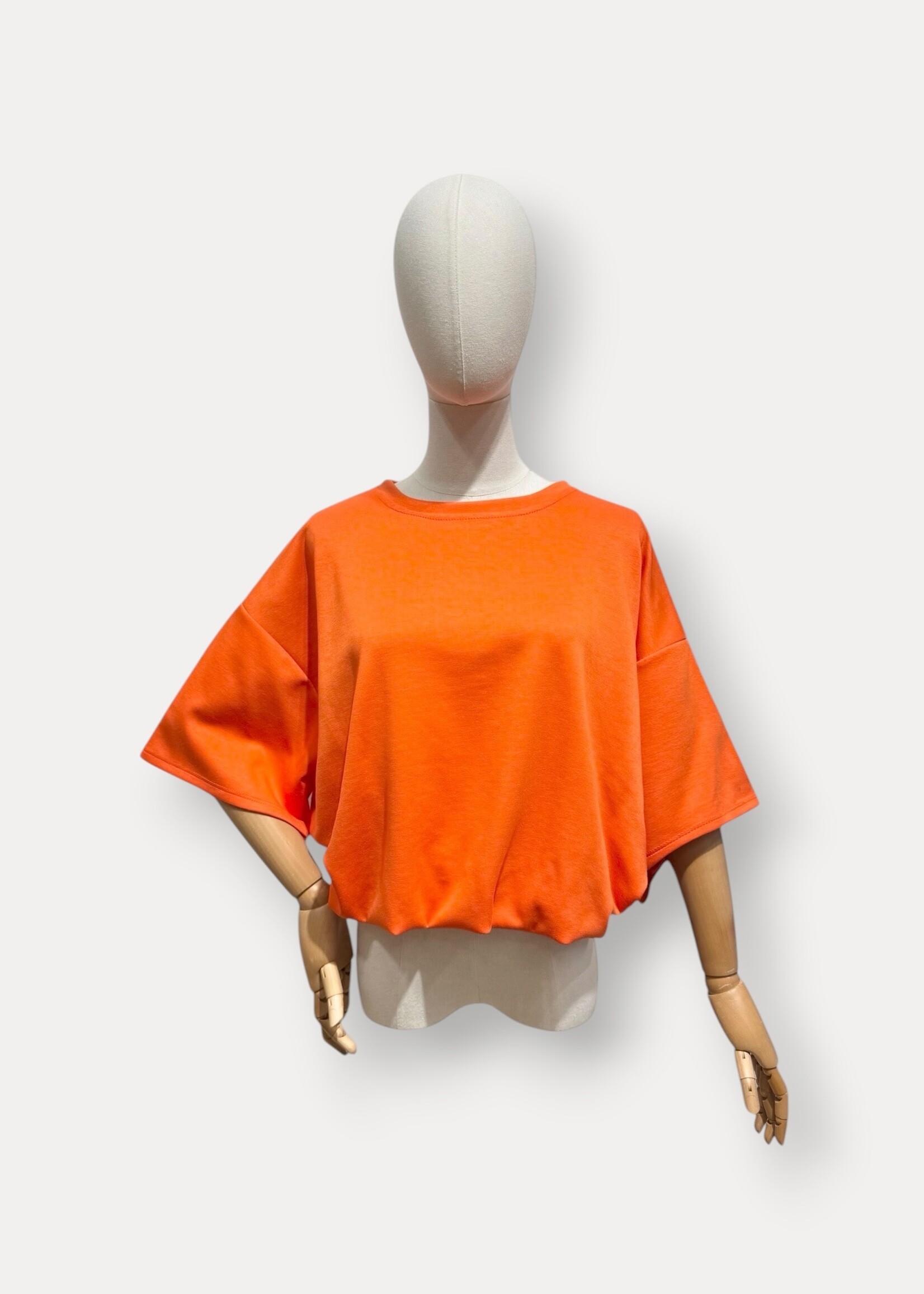 ORANGE HARLOW TOP One size
