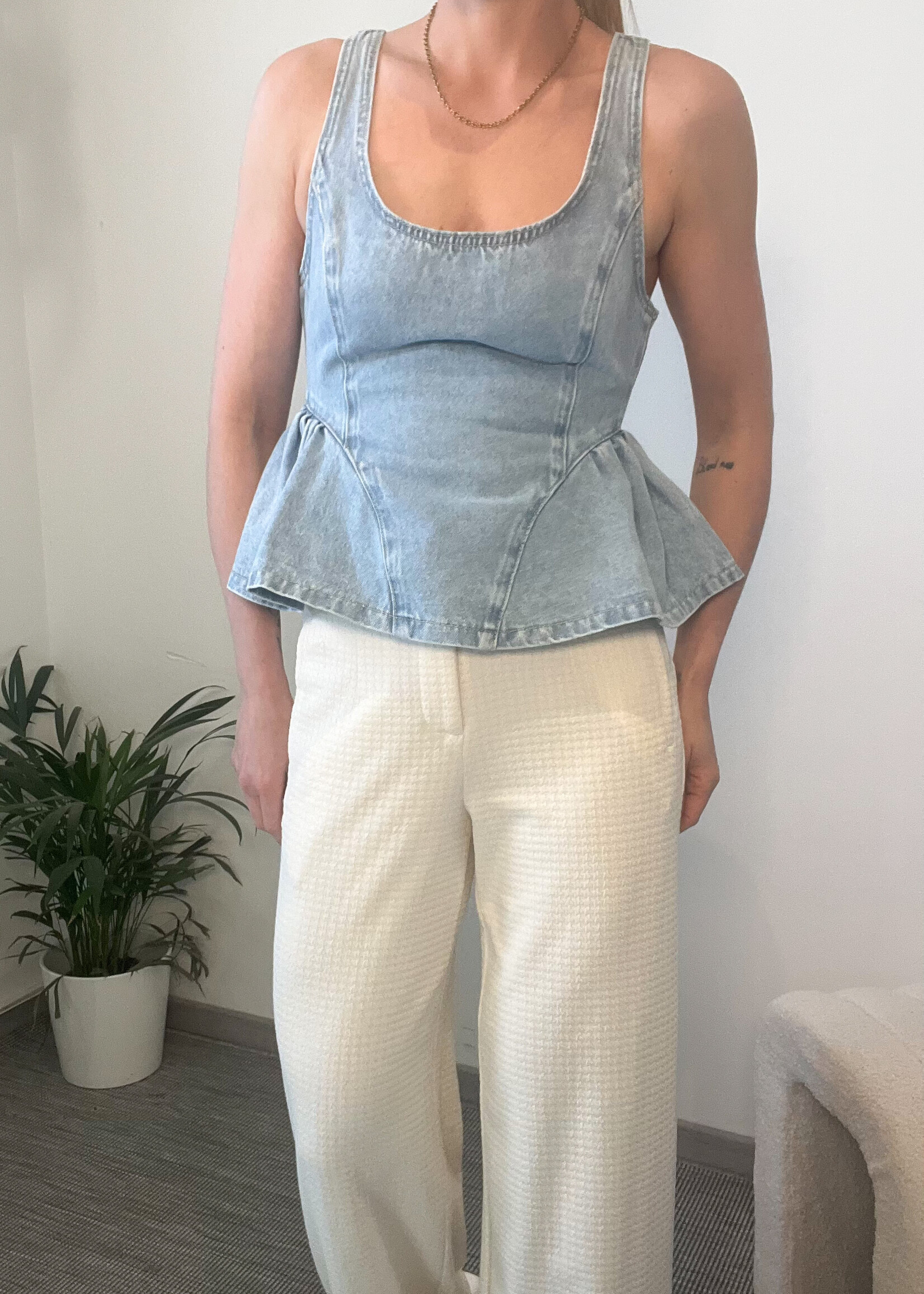 PEPLUM TOP