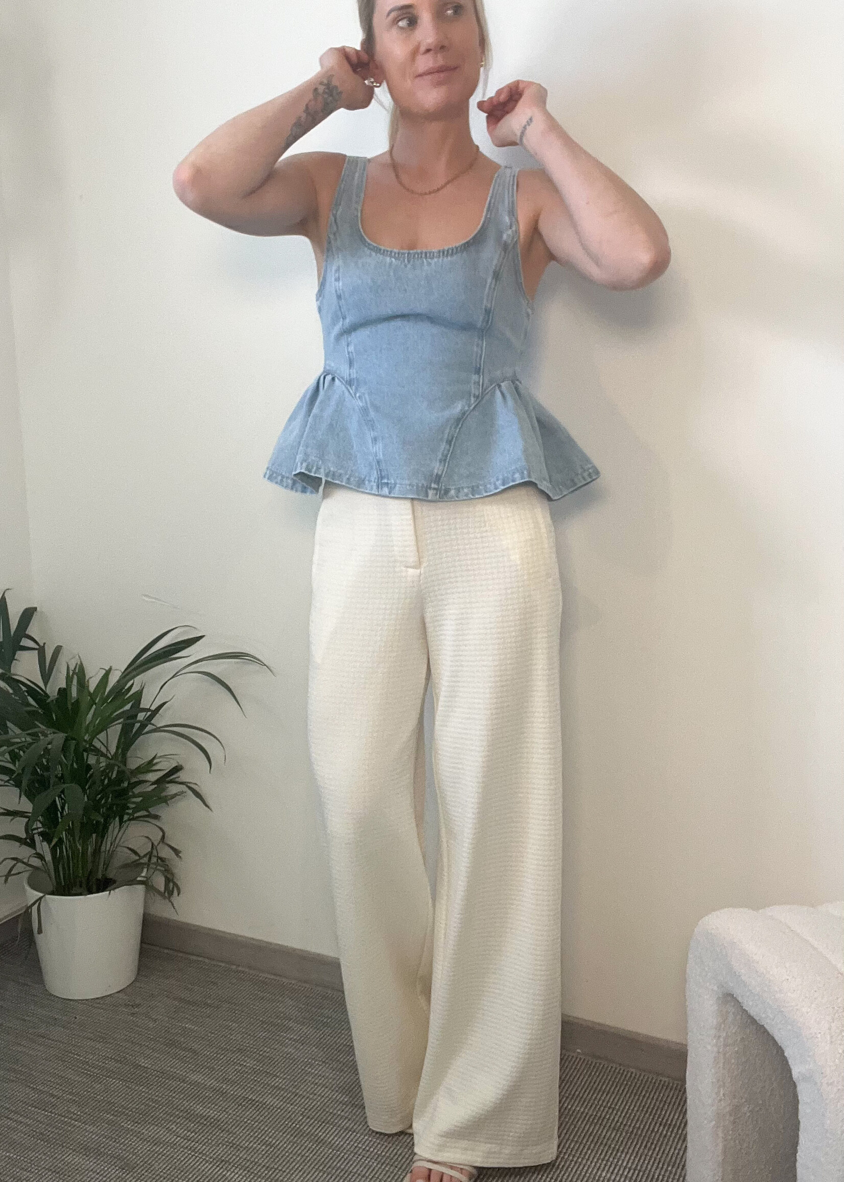 PEPLUM TOP