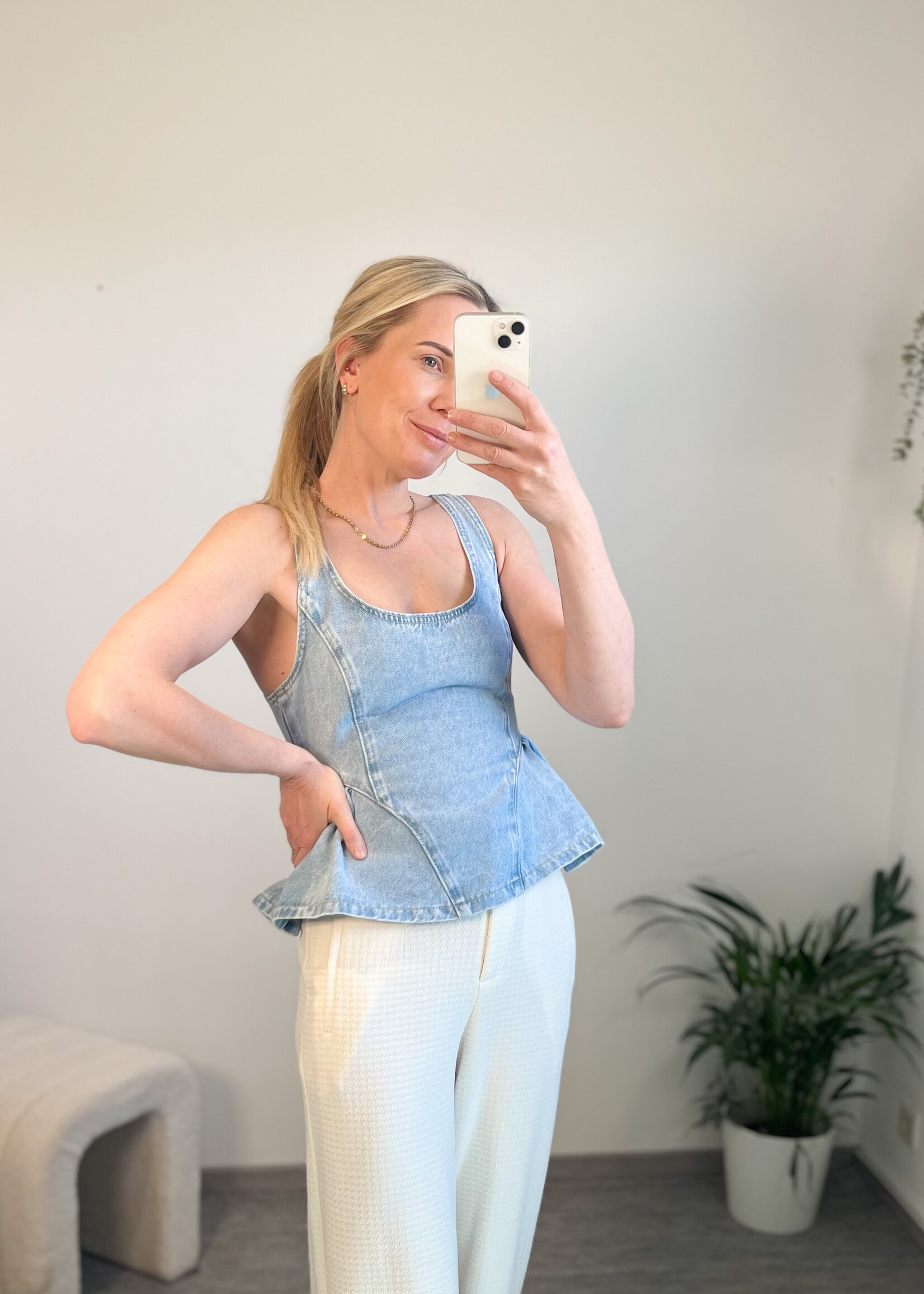 PEPLUM TOP