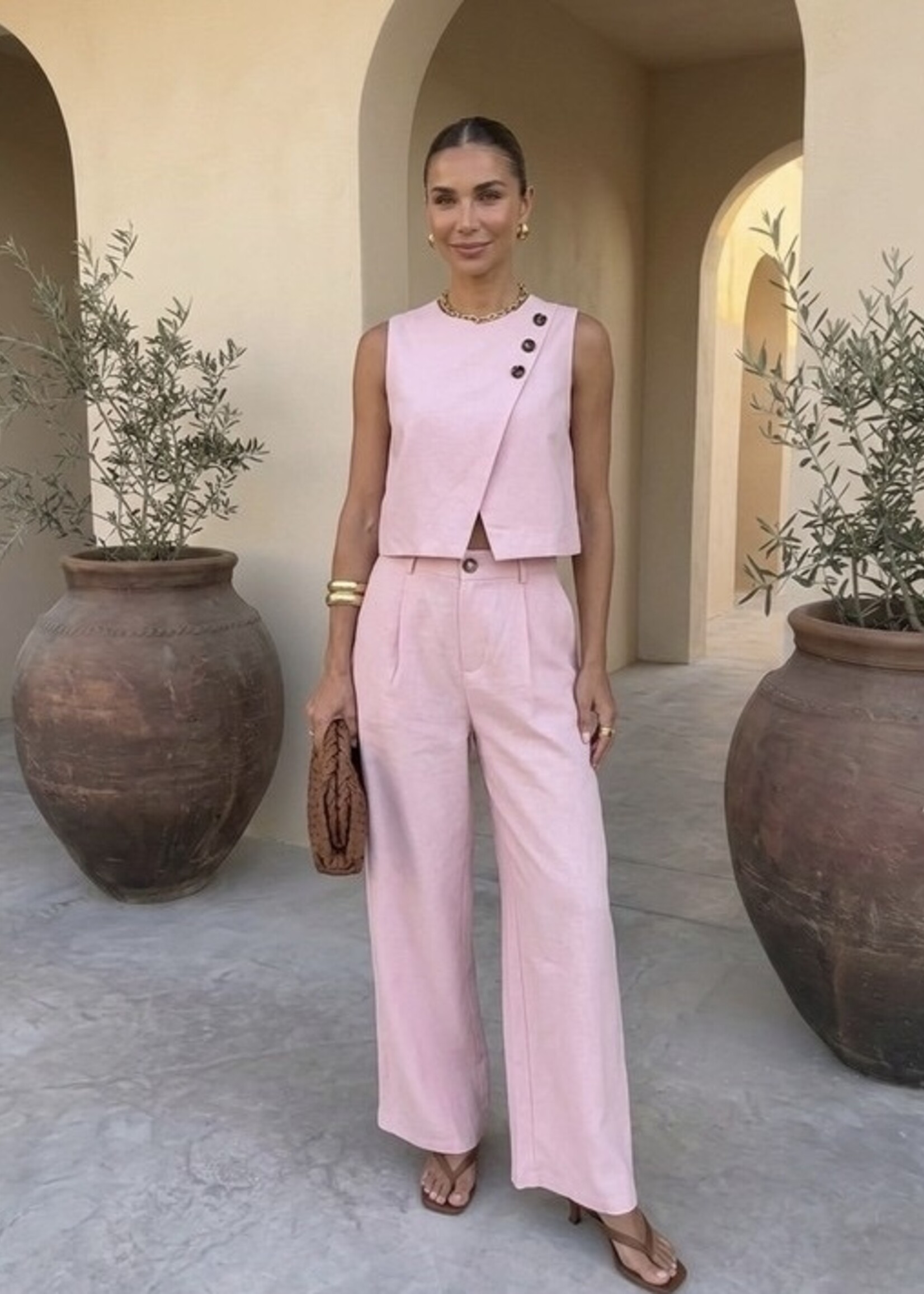PINK ANASTACIA PANTS