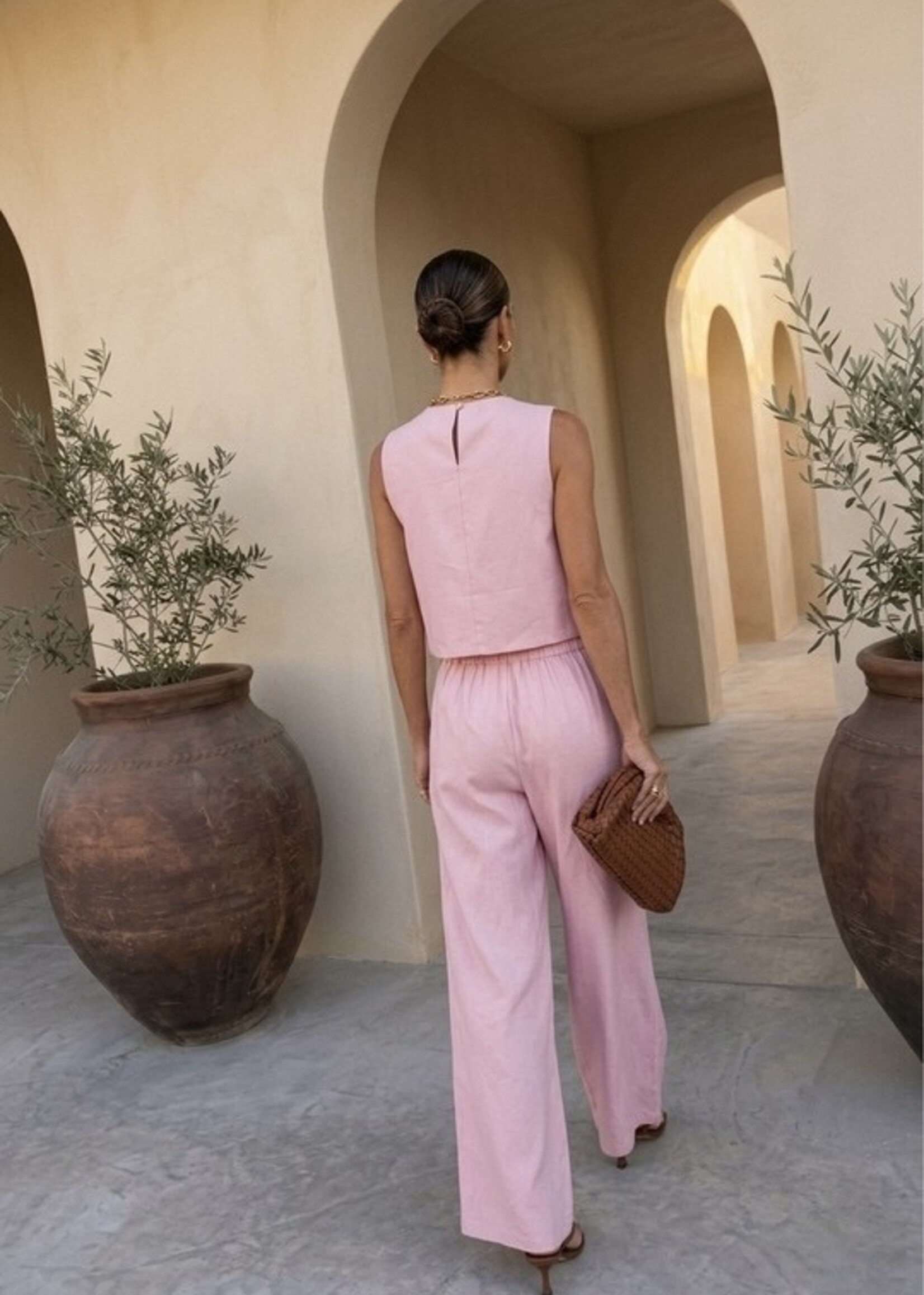 PINK ANASTACIA PANTS